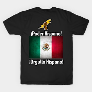 Mexican Power! Mexican Pride! T-shirts for Men! T-Shirt